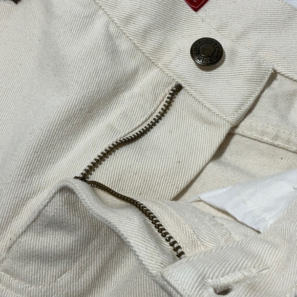 Chaps Straight Leg Jeans with Beaded Detail - Picture 4 of 12